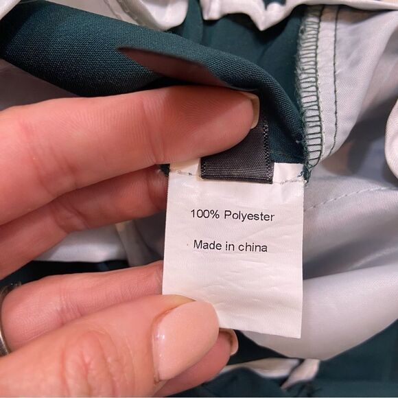 New without Tags Lars Amadeus Men's Pants Pleated Zip Hem Tapered Cropped 34‎ - Picture 15 of 16